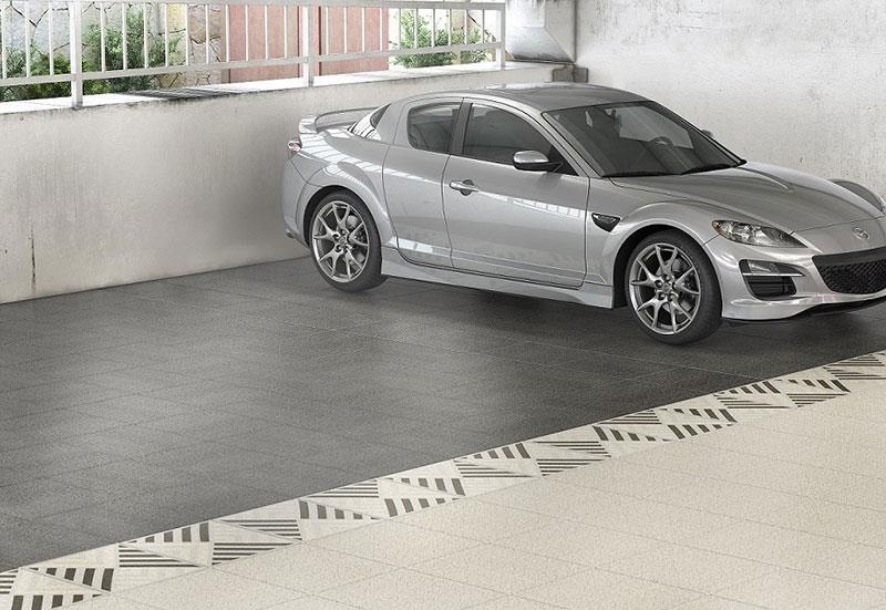 سرامیک کف موزاییکو ۳۰ در ۳۰ سرامیک پارکینگ البرز Mosaico